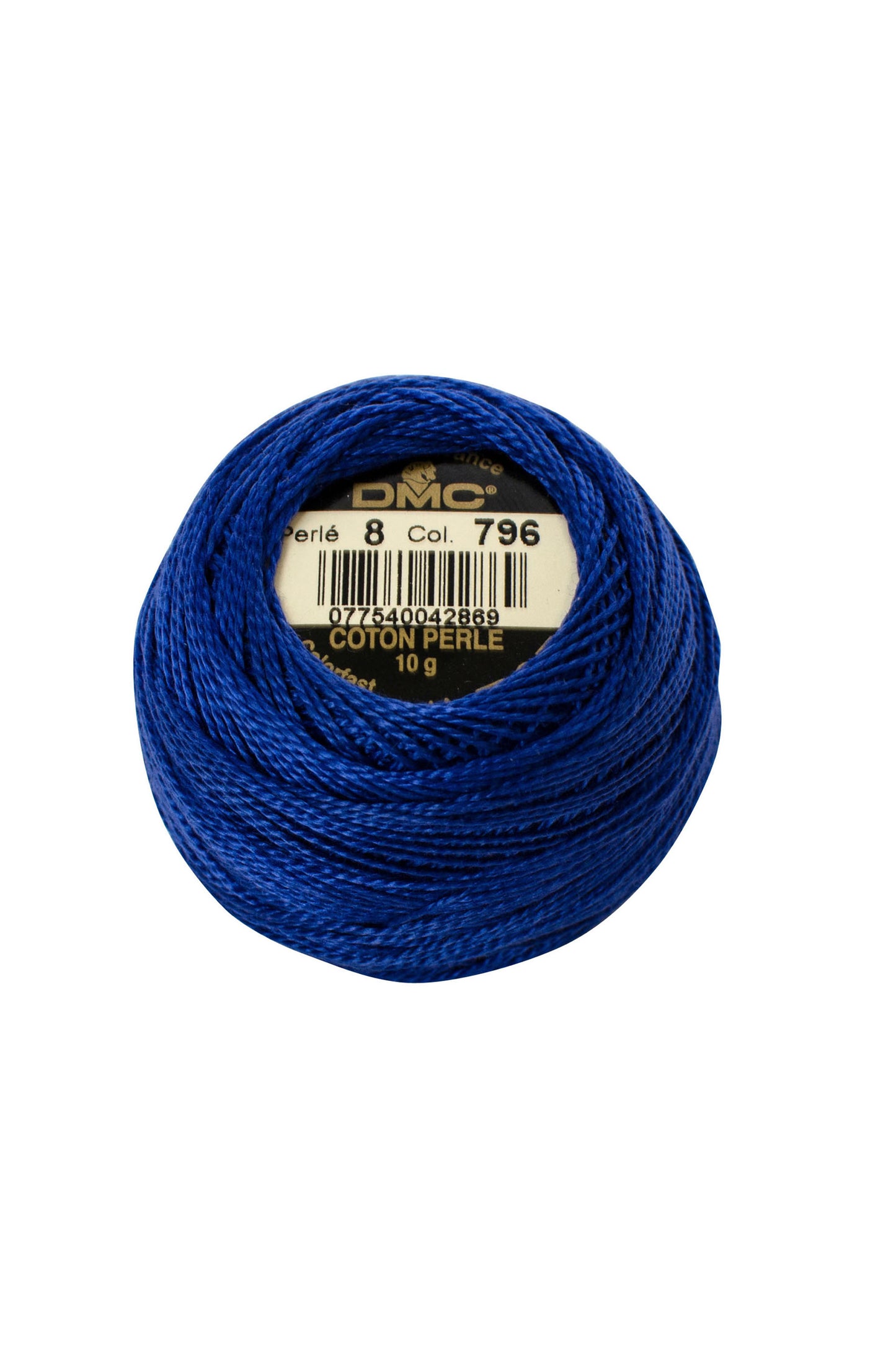 796 Dark Royal Blue - DMC #8 Perle Cotton Ball