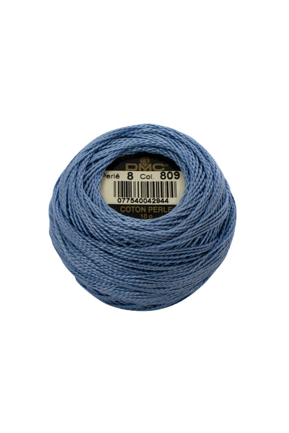 809 Delft Blue - DMC #8 Perle Cotton Ball