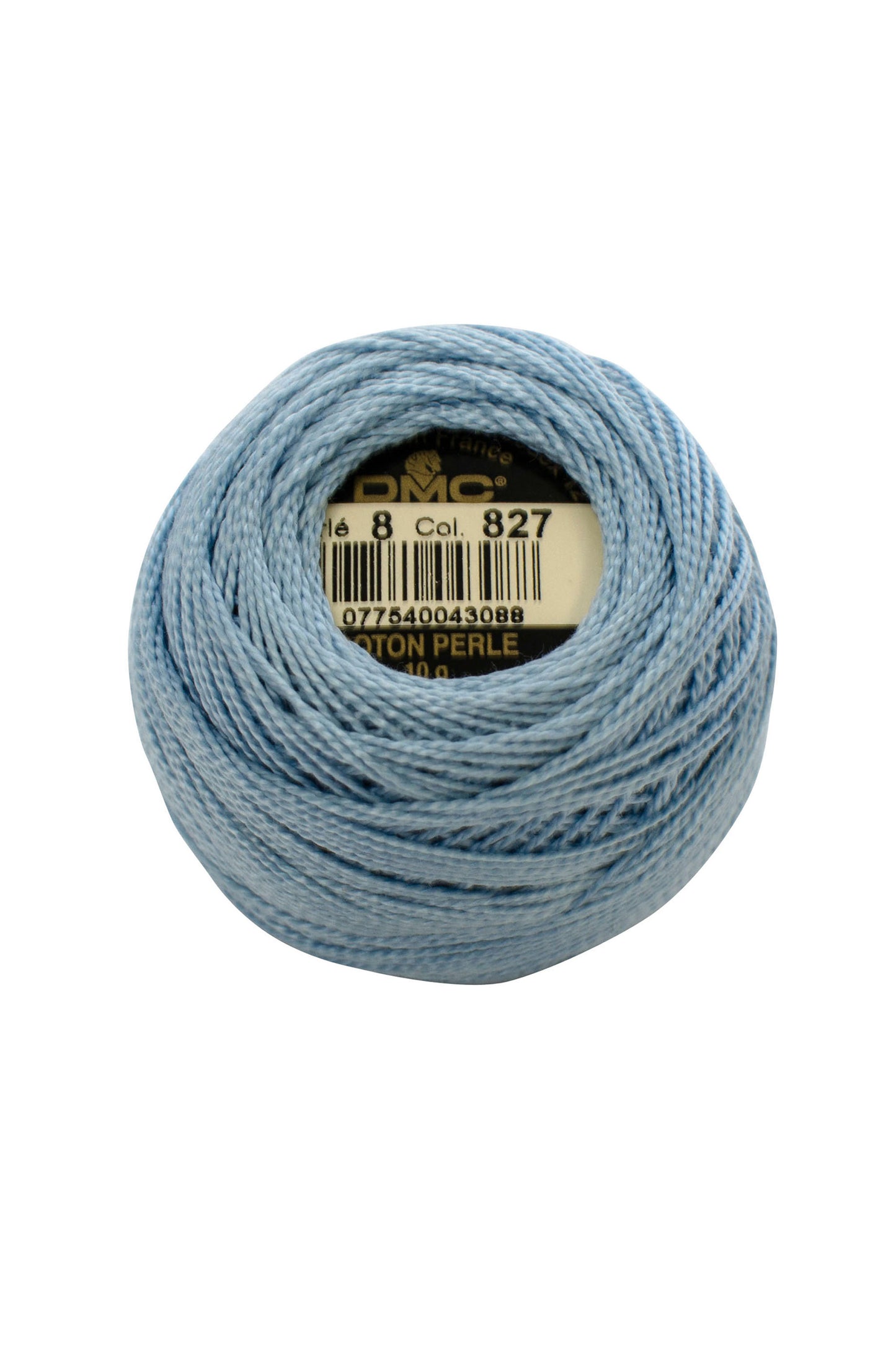 827 Very Light Blue - DMC #8 Perle Cotton Ball