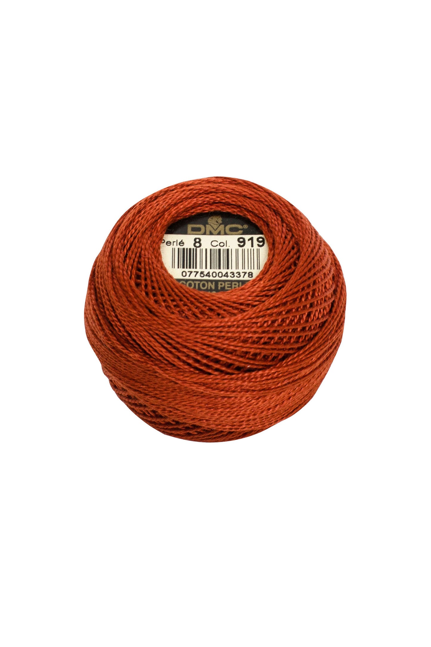 919 Red Copper - DMC #5 Perle Cotton Ball