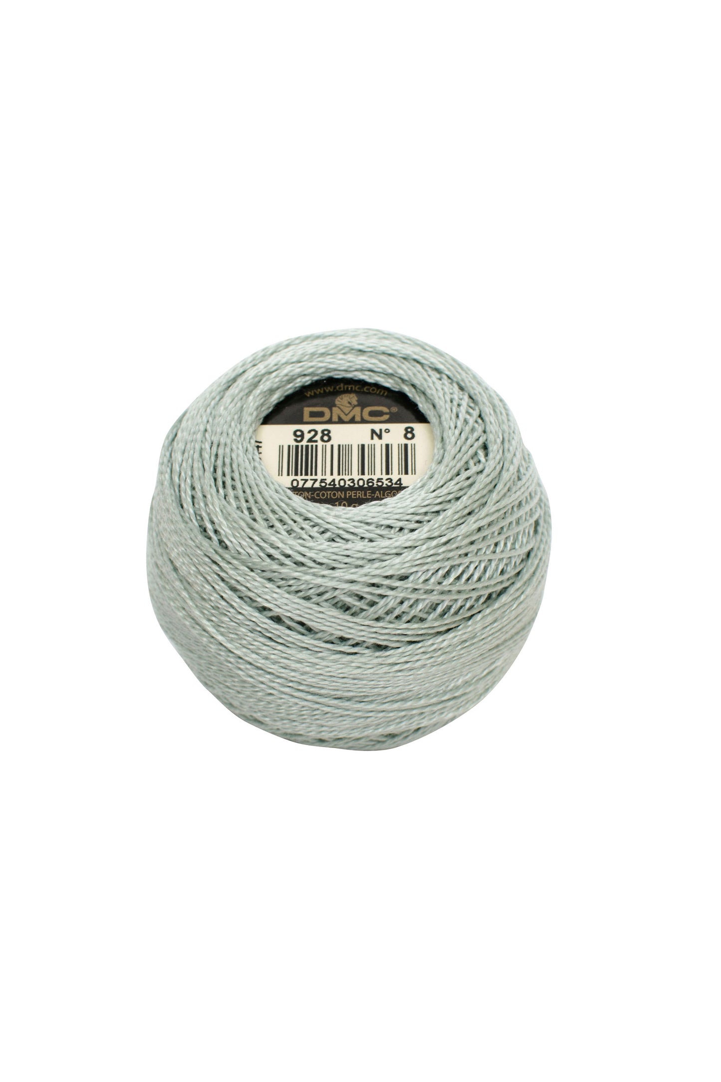 928 Very Light Grey Green - DMC #8 Perle Cotton Ball