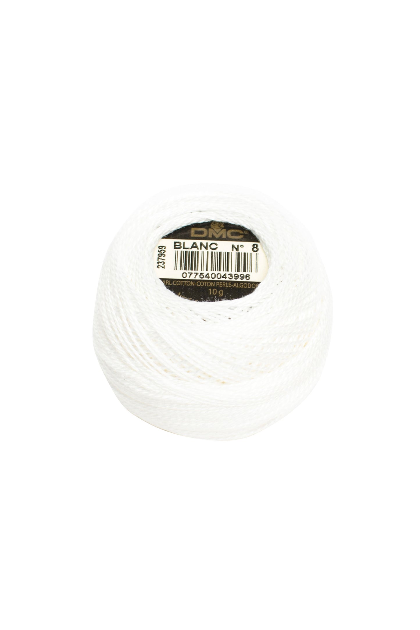 Blanc (White) -DMC #5 Perle Cotton Ball