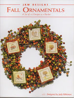 Fall Ornaments Collection counted cross stitch chart