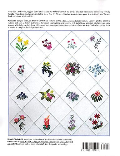An Artist's Garden Brazilian Embroidery Book