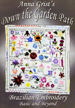 Down the Garden Path Brazilian Embroidery Book