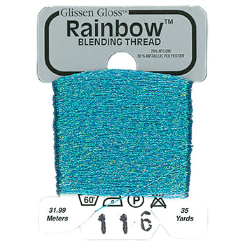 116 Iridescent Blue Glissen Gloss Rainbow Blending Filament