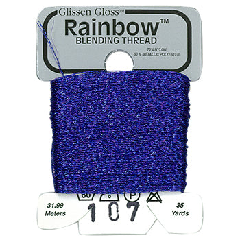 107 Royal Blue Glissen Gloss Rainbow Blending Filament
