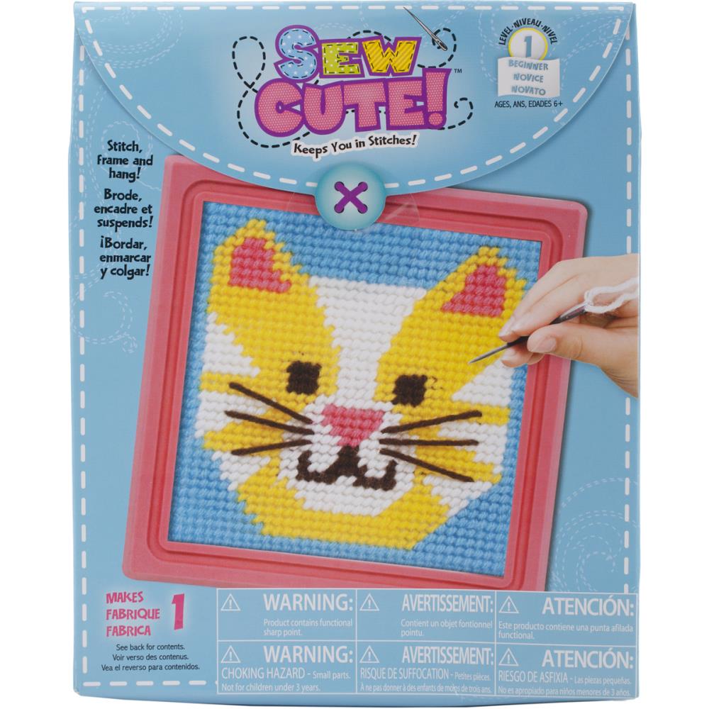 Kitty needlepoint kit