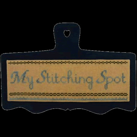 My Stitching Spot counted cross stitch chart and hornbook