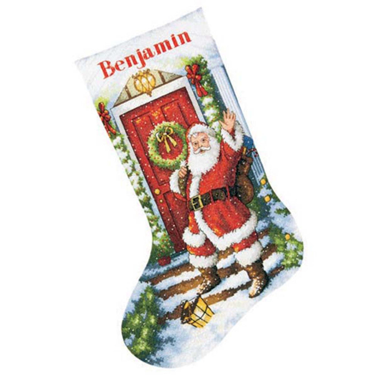 Welcome Santa Stocking counted cross stitch kit