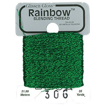 306 Emerald Glissen Gloss Rainbow Blending Filament