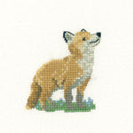 Fox Cub - Little Friends counted cross stitch chart