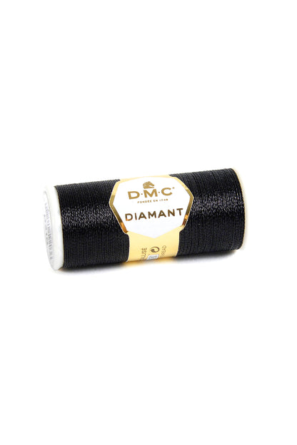 D310 Black  35m – DMC Diamant metallic thread