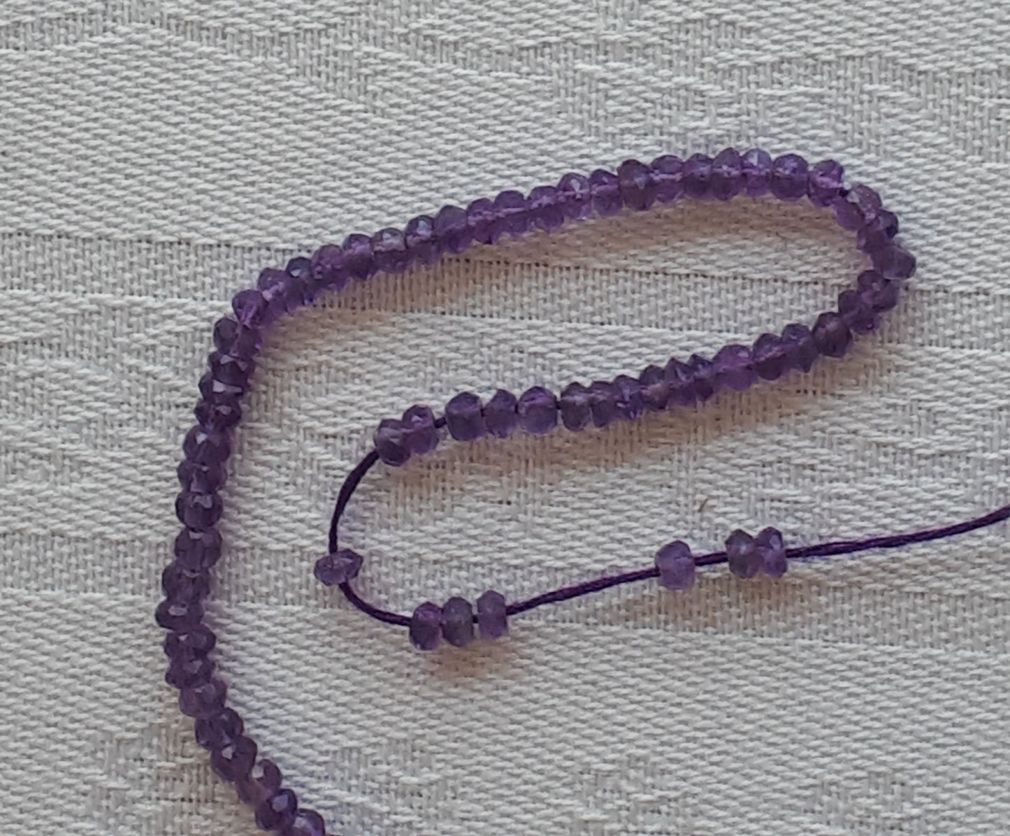 2mm Amethyst beads