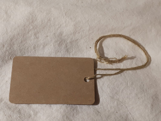 Gift Tag with String