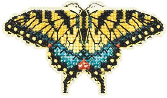 Yellow Swallowtail Butterfly Spring Bouquet Kit