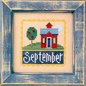 September Stamp Flip-It counted cross stitch chart