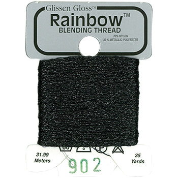 902 - Black Glissen Gloss Rainbow Blending Filament