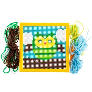 Owl needlepoint kit