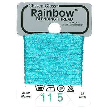 115 Iridescent Pale Blue Glissen Gloss Rainbow Blending Filament