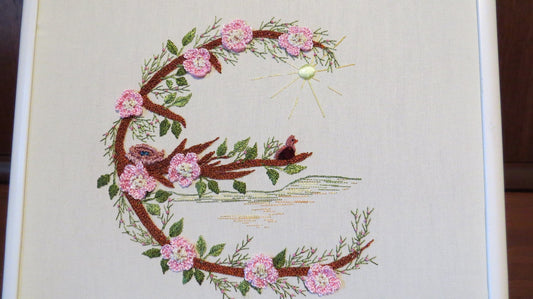 Spring Anticipation Brazilian embroidery pattern