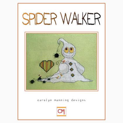 Spider Walker counted cross stitch chart