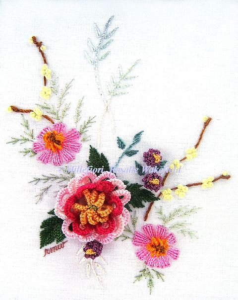 Drizzleberry Punch Brazilian Embroidery pattern