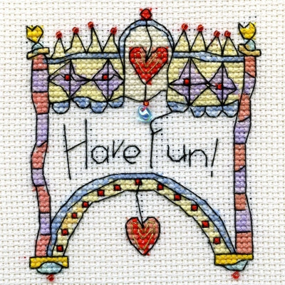 Have Fun! - Little Gems counted cross stitch chart