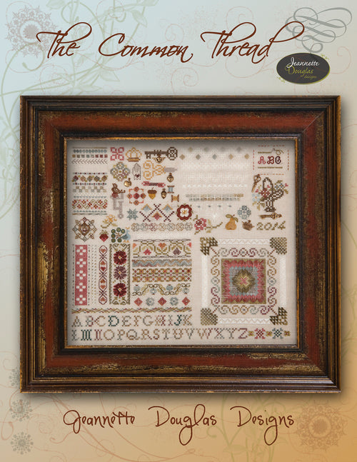 The Common Thread Sampler Chart – The Stitcher's Muse Needleart