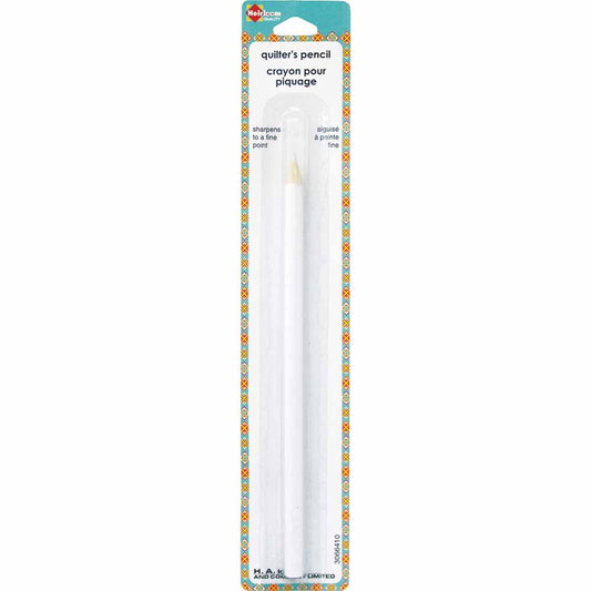 Heirloom Quilter's Pencil - White