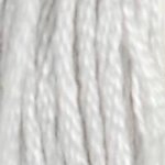 01 White Tin - DMC embroidery floss