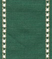 27 ct Celeste Stitchband - 2" wide - Green with Gold