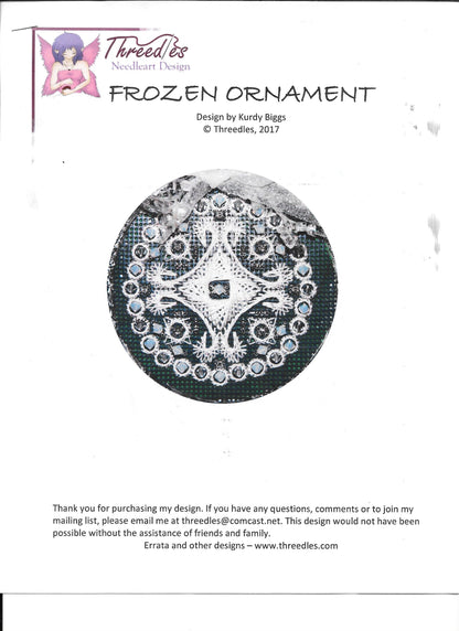 Frozen Ornament canvasworkchart
