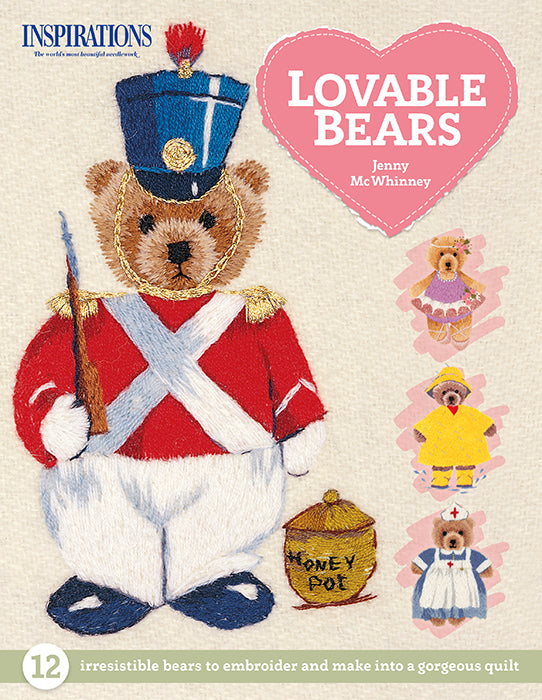 Lovable Bears embroidery book