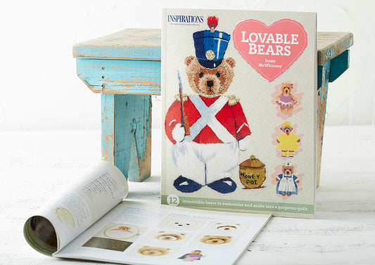 Lovable Bears embroidery book