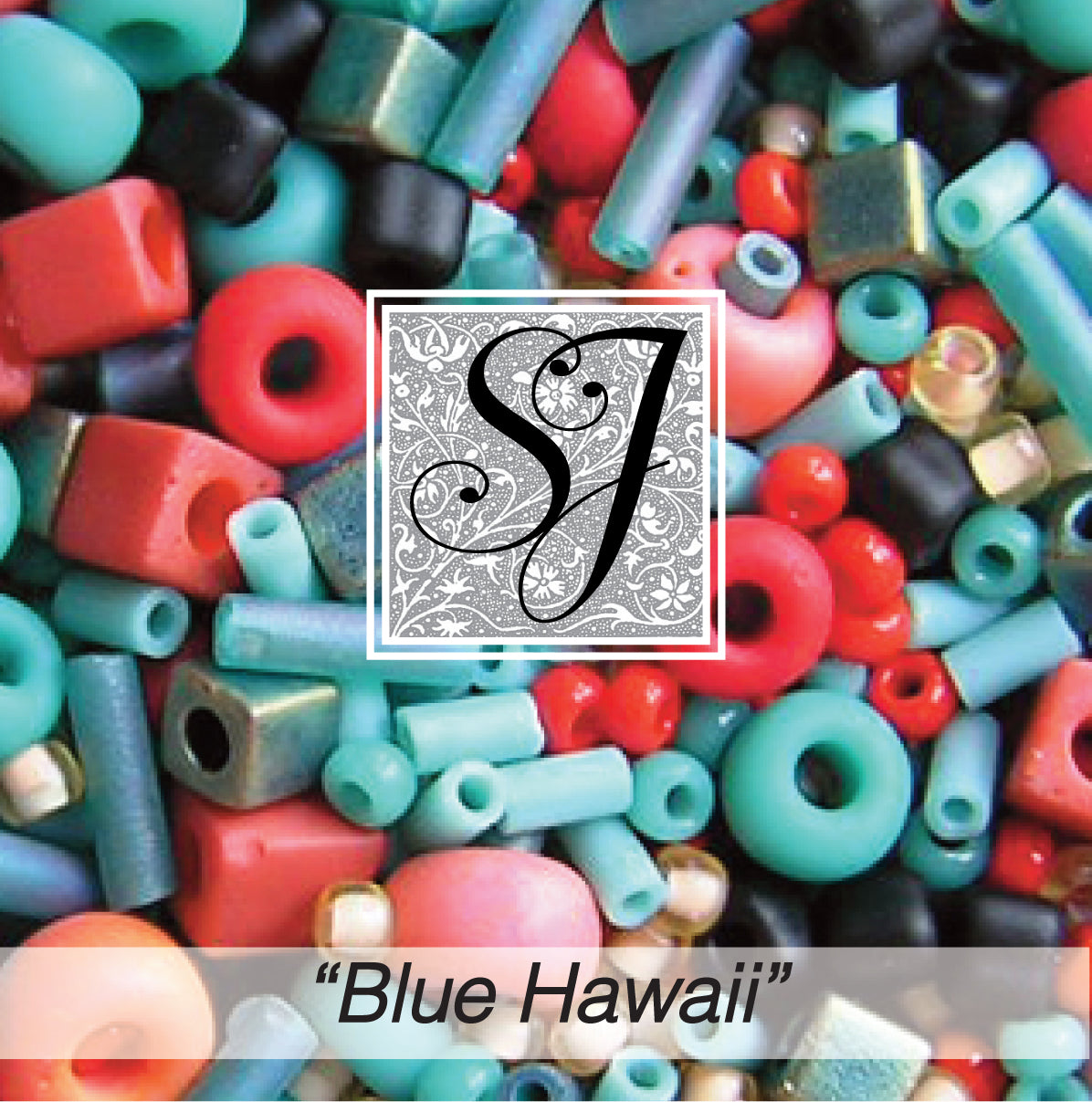 Cocktail Bead Mix – Blue Hawaii