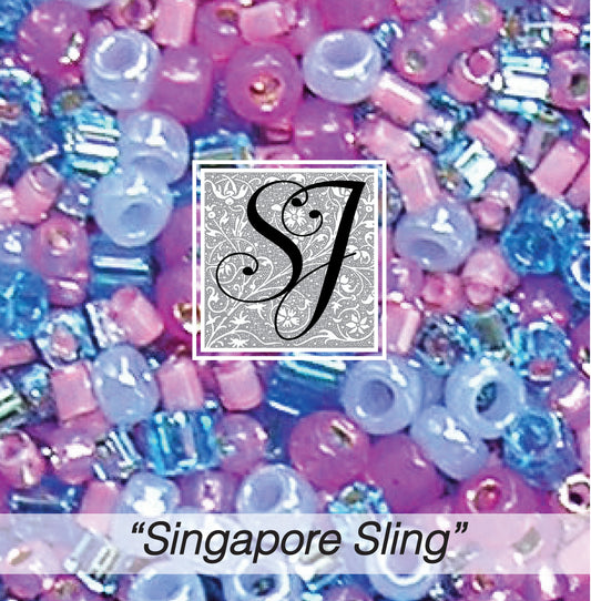 Cocktail Bead Mix – Singapore Sling