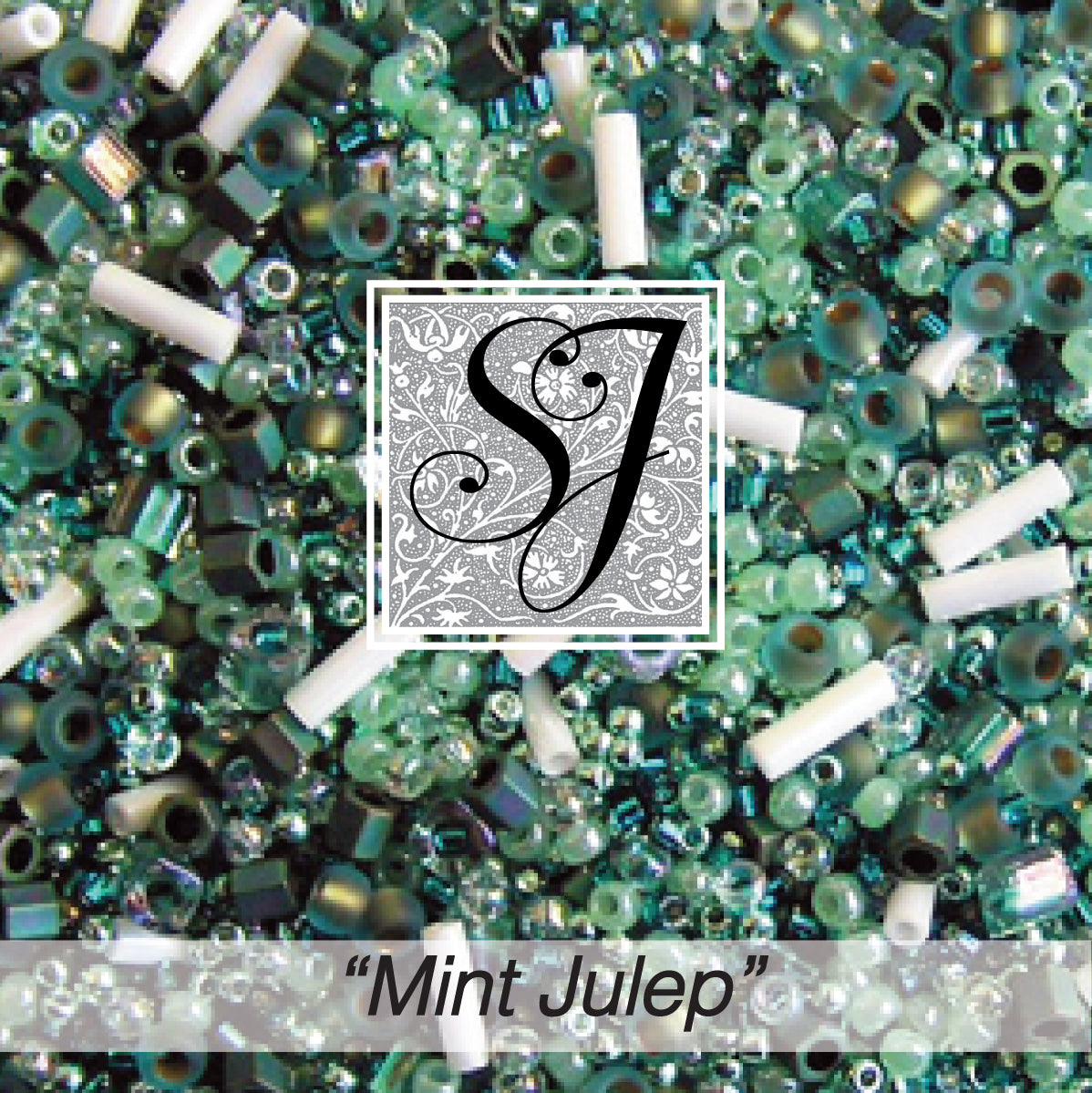 Cocktail Bead Mix – Mint Julep