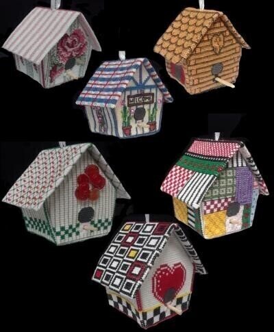 3D Birdhouse Ornaments Leaflet