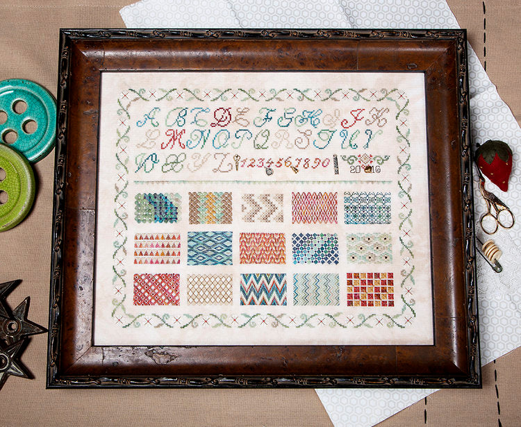 Learning Stitches sampler booklet