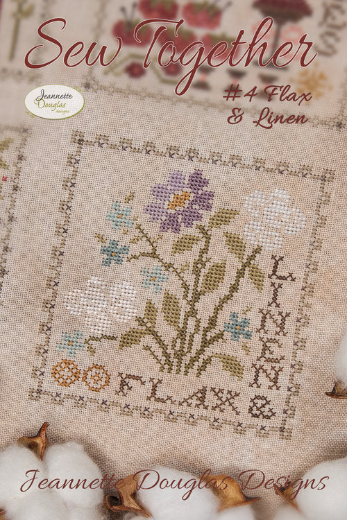 Flax and Linen Sampler Chart - Sew Together #4