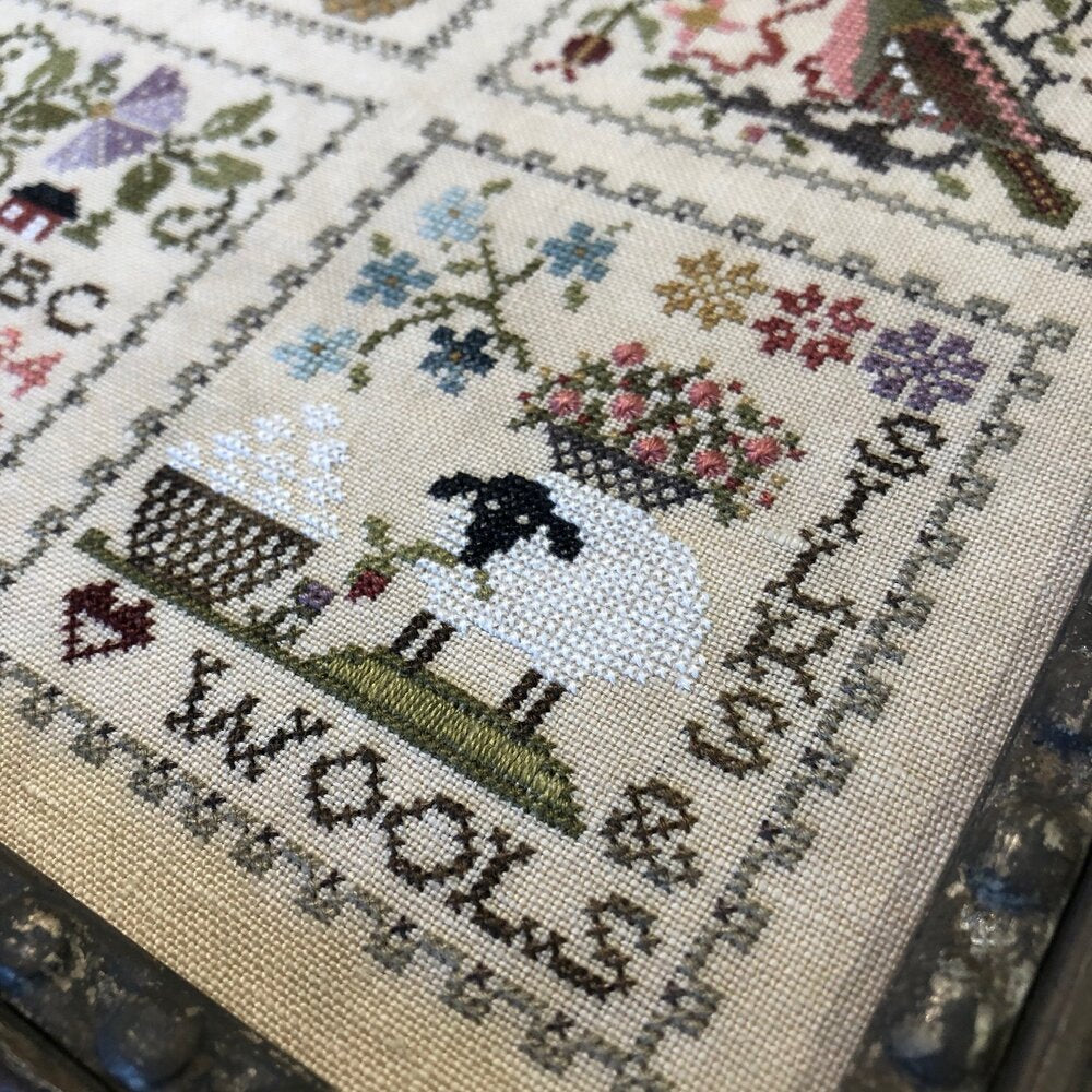 Silks & Wools Sampler Chart - Sew Together #8