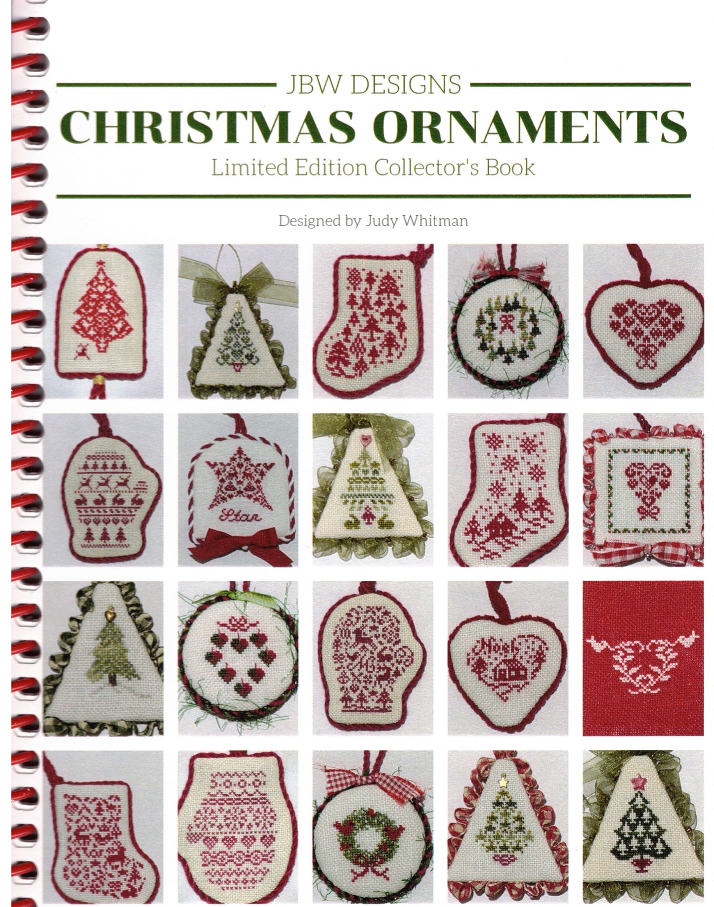 Christmas Ornaments 1 - counted cross stitch booklet