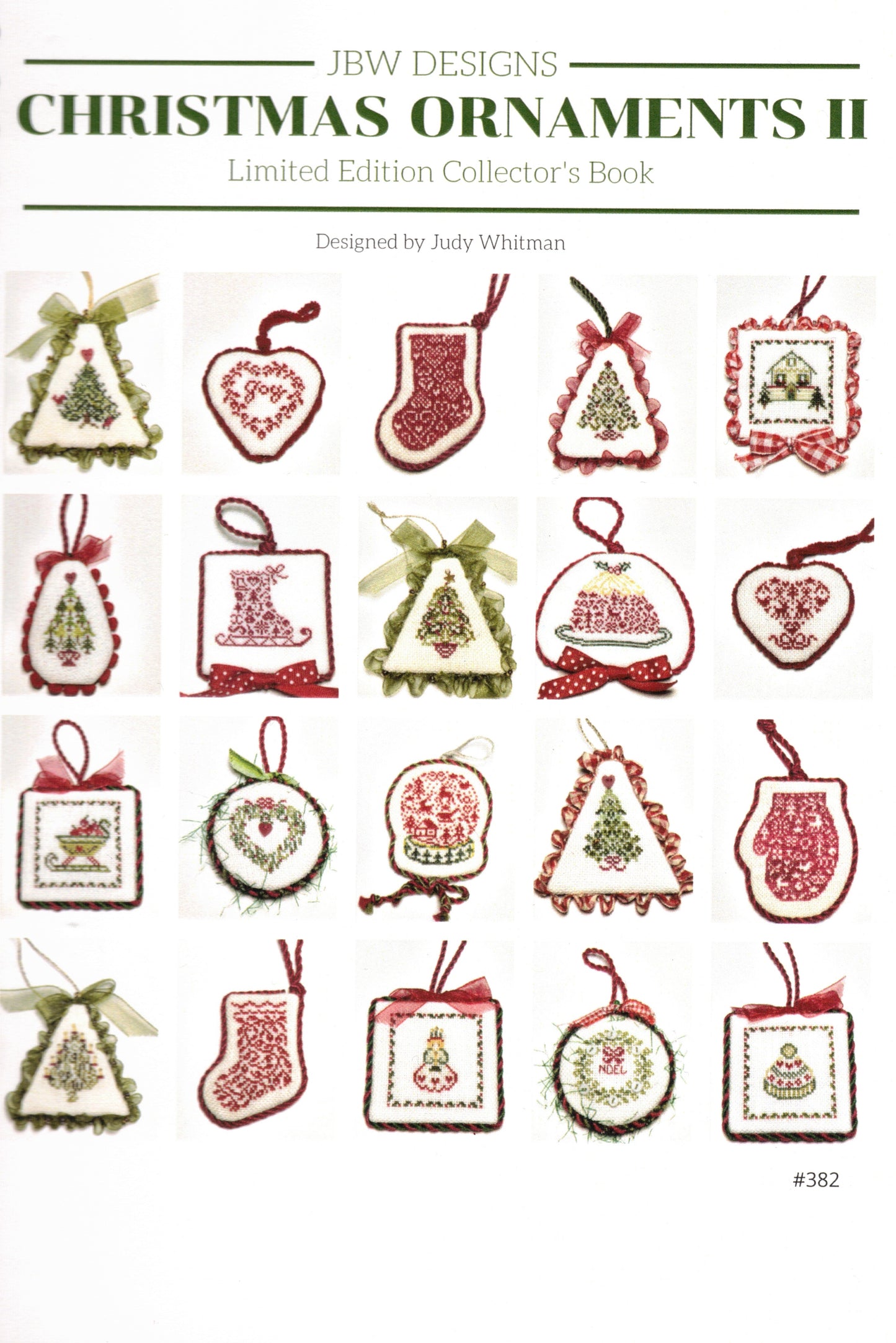 Christmas Ornaments 2 - counted cross stitch booklet