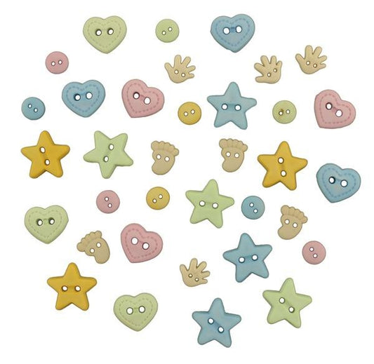 Baby Shapes Buttons