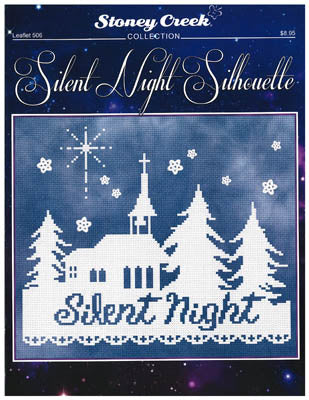 Silent Night Silhouette cross stitch chart