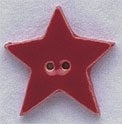 Large Red Star button - #86182