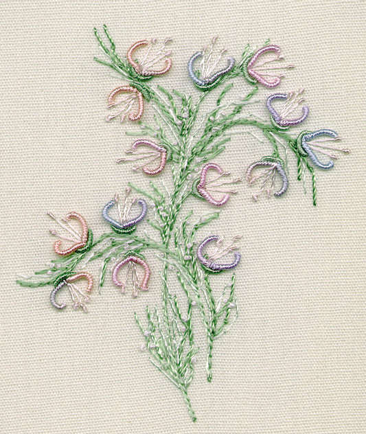 Creeping Flower Brazilian embroidery kit