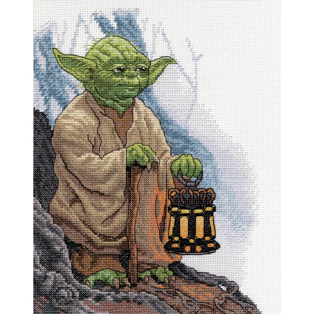 Yoda cross stitch kit
