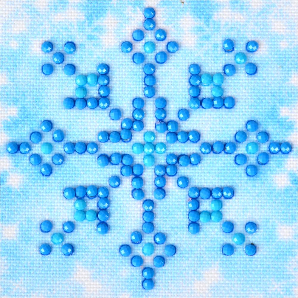 DDZ Kit Diamond Painting Snowflake Sparkle